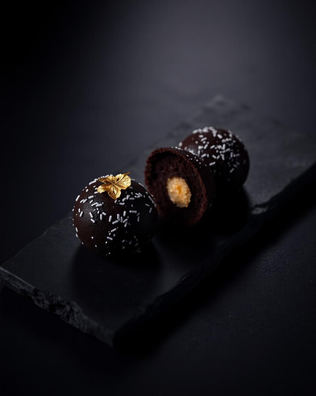 Doces de chocolate